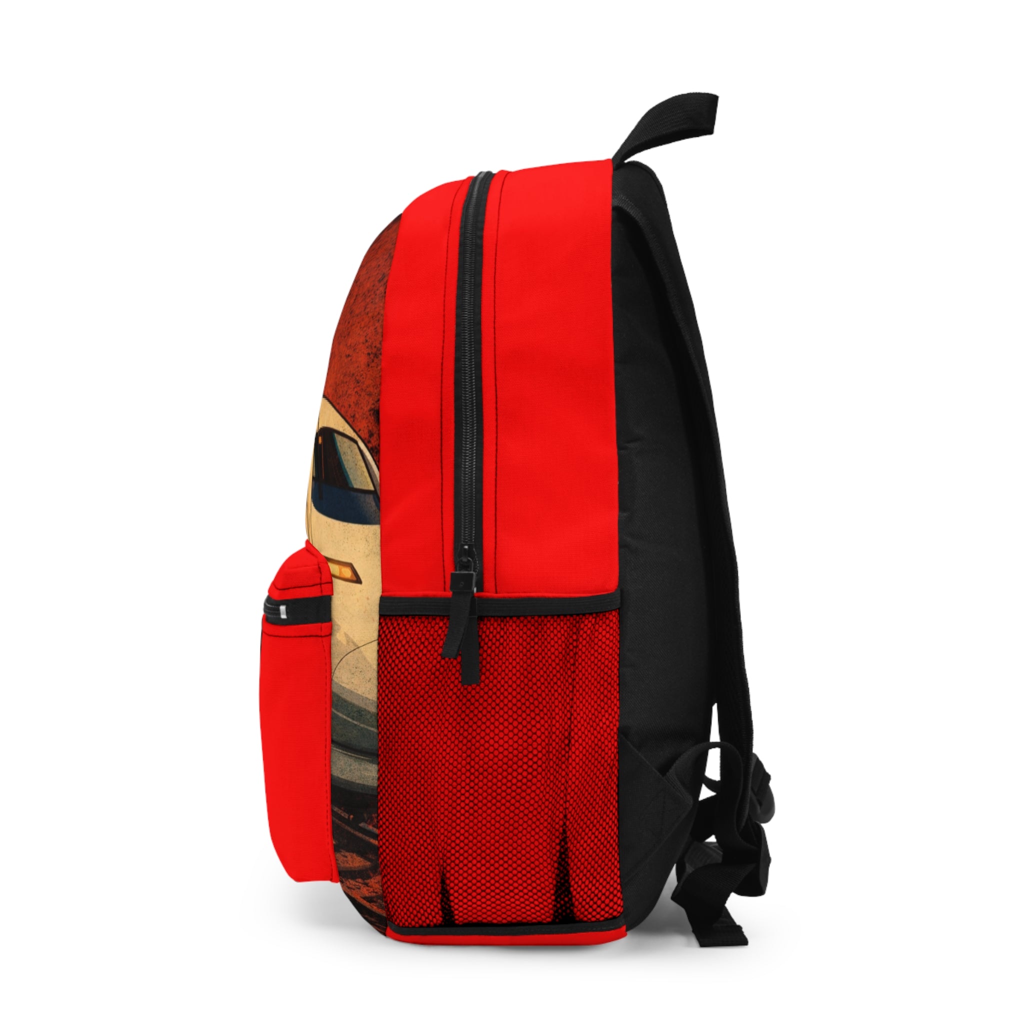 Copy of Nervous Breakdown Red Graphic Backpack
