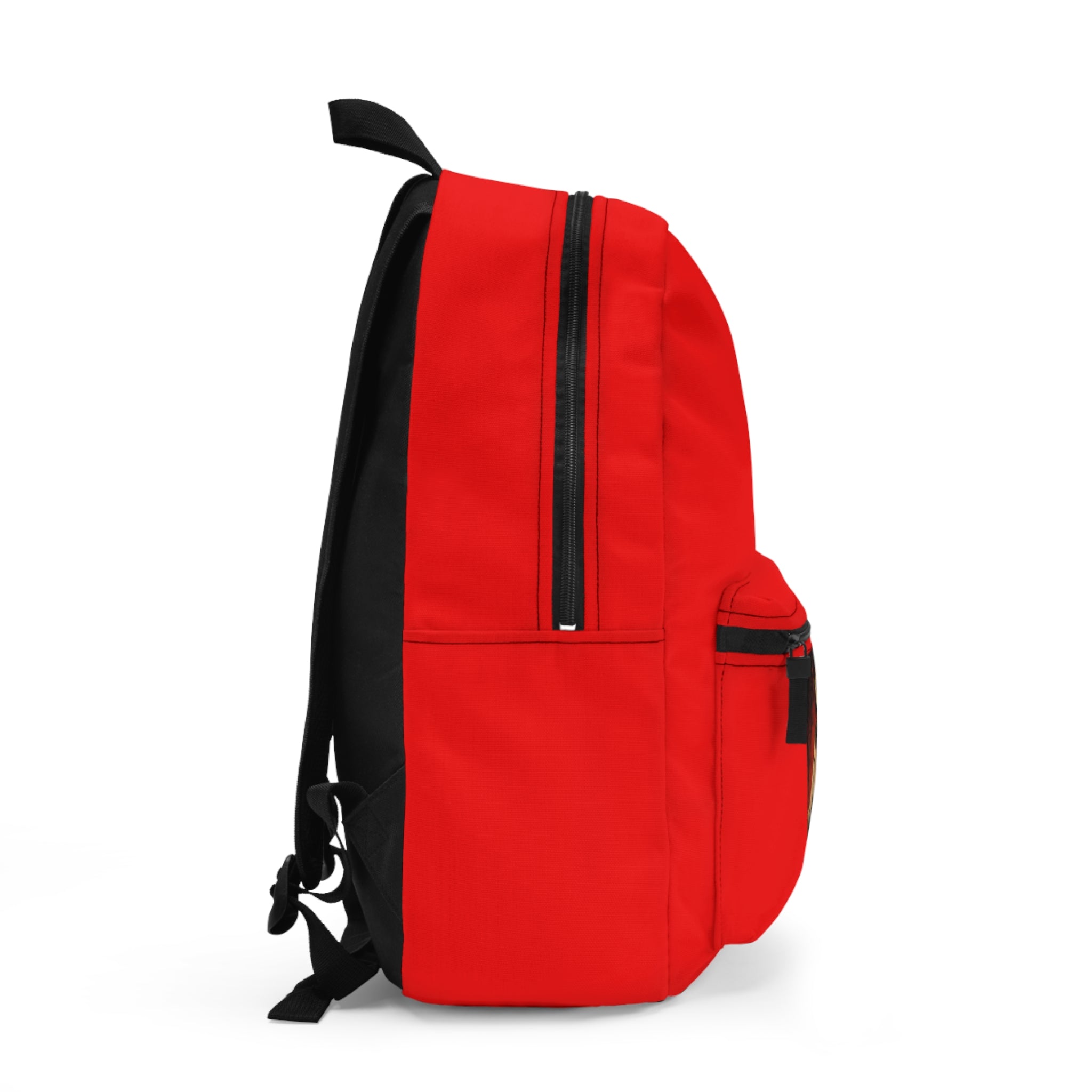 Anime Schoolgirl Train Backpack — Retro Chibi Girl Graphic Bag