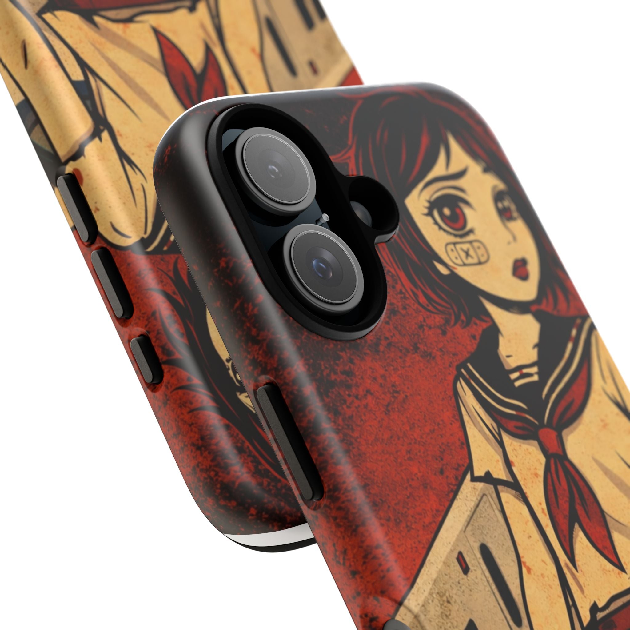 Phone Case — Kitty's Nervous Breakdown Anime Girl Graphic