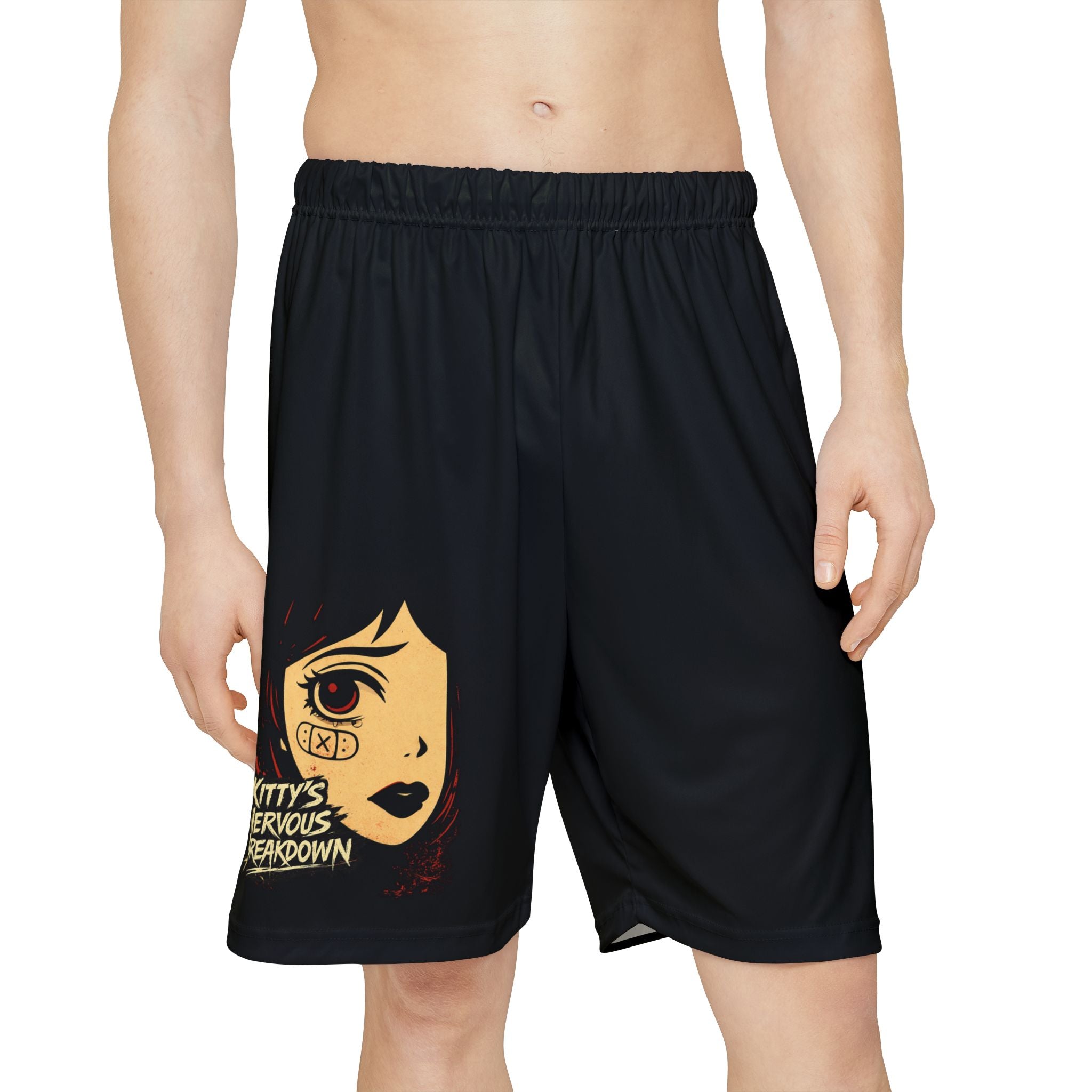 Kitty Men’s Sports Shorts